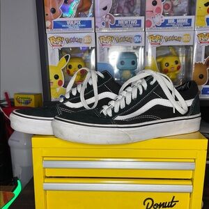 Vans Black and White Classic Sneakers